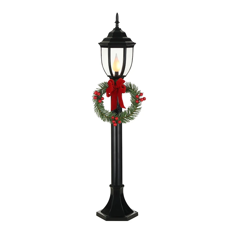 Mr. Christmas 35" Outdoor Lit Holiday Lamp Post