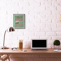 Stupell Industries Too Many Options Black Framed Wall Art