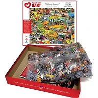 Hart Puzzles California Dreamin' 1000 Piece Puzzle