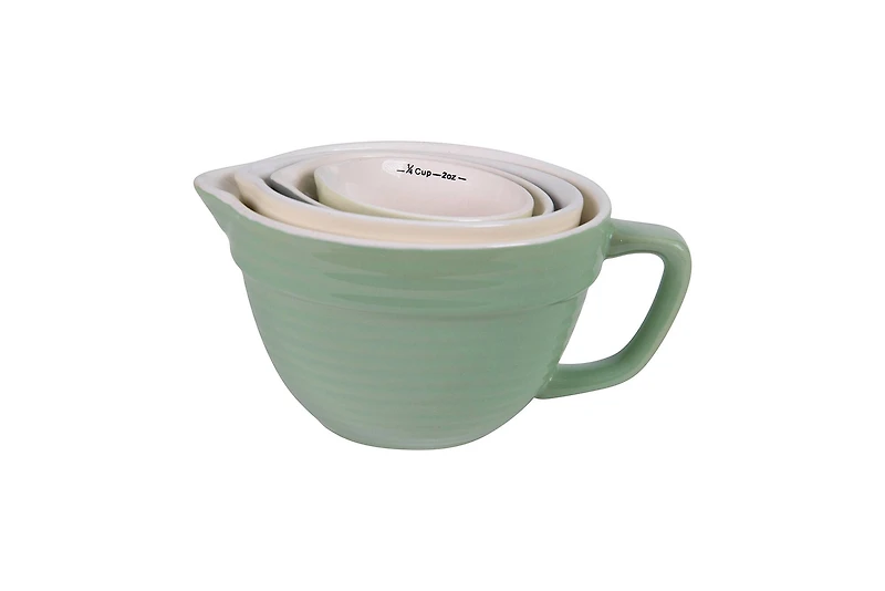 Hello Honey® Batter Bowl Shaped Measuring Cup Set