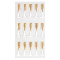 Champagne Glass Stickers by Recollections™