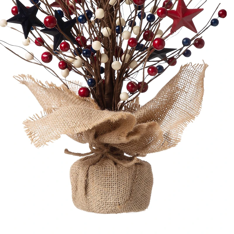 Glitzhome® 20" American Berry Table Tree