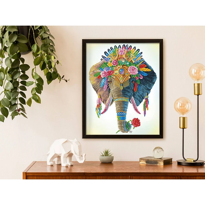 Diamond Dotz® Advanced Bohemian Elephant Diamond Painting Kit