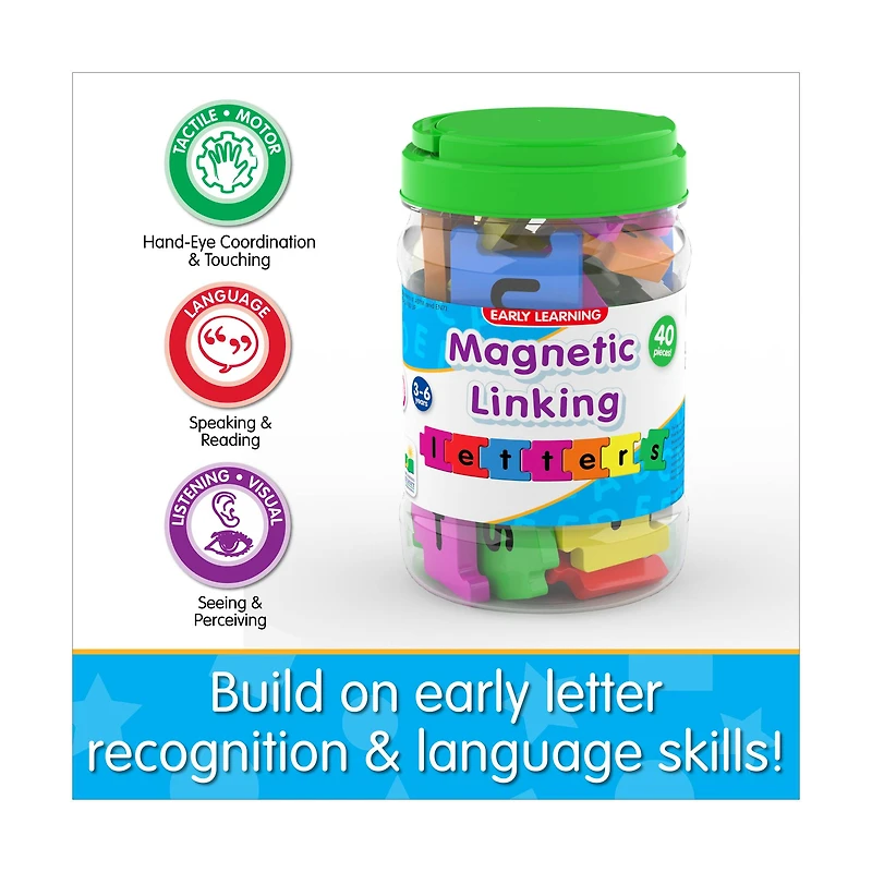 Early Learning - Magnetic Linking Letters