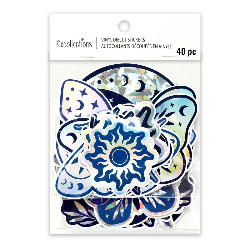 Holographic Mushroom Vinyl Die Cut Stickers by Recollections™