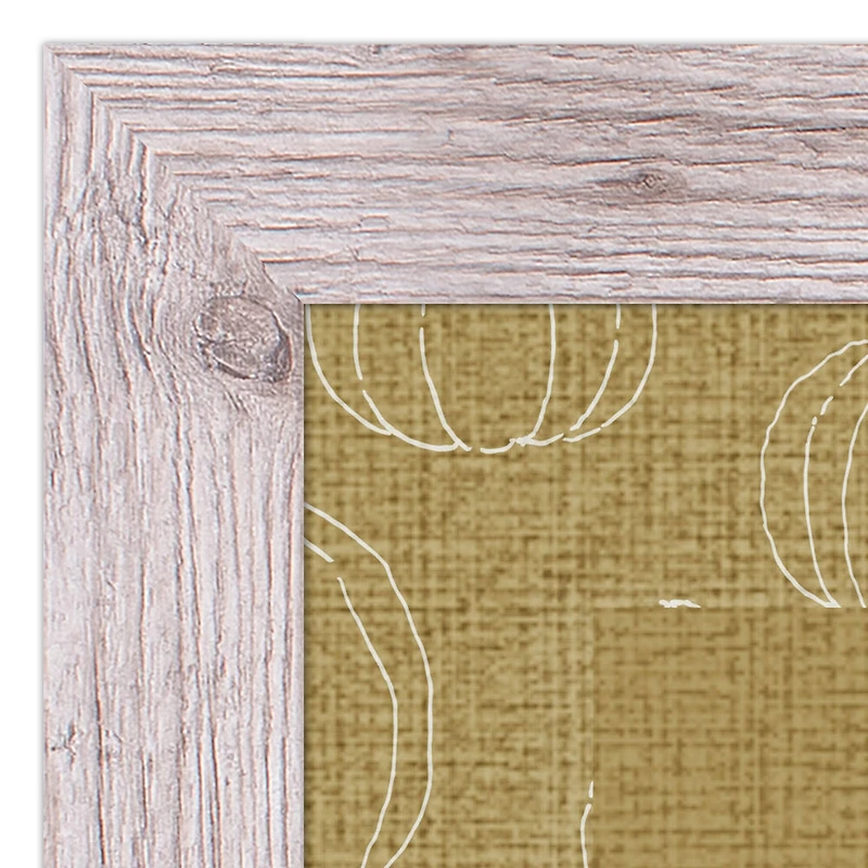 Grateful Hearts Print in Western White Frame