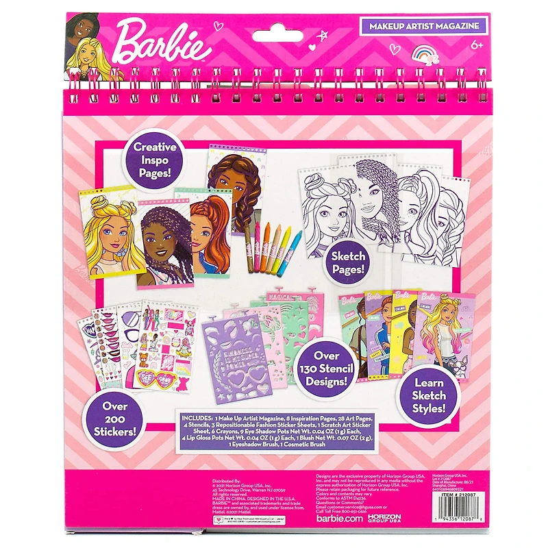 Barbie™ Makeup Artist Magazine Kit