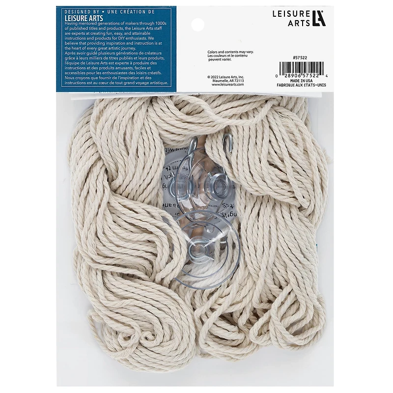 Leisure Arts® Mini Planter Macramé Kit
