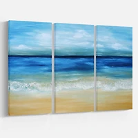Designart - Warm Tropical Sea and Beach