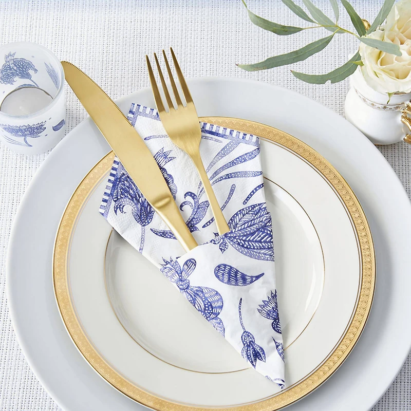 Kate Aspen® Blue Willow 2 Ply Paper Napkins, 120ct.