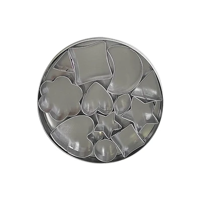 13-Piece Mini Shapes Fondant Cutter Set by Celebrate It™