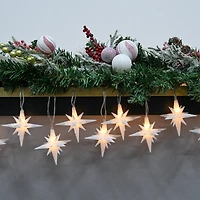 10ct. Warm White LED White Star Icon String Lights by Ashland®