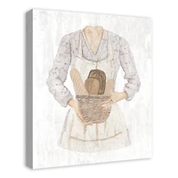 Bread Baker 20" x 24" Canvas Wall Art