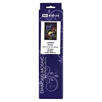 RIOLIS Pansies Diamond Mosaic Kit, Square Diamonds