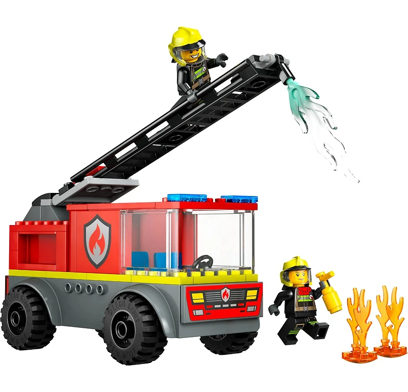 LEGO® City Fire Ladder Truck, Firefighter Toy Vehicle Gift for Kids 60463