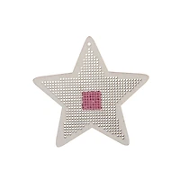 4" Star Cross Stitch Wood Canvas, 4ct. by Loops & Threads®