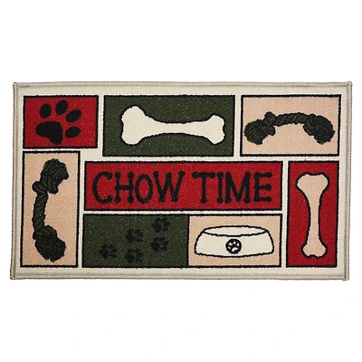 DII® Chow Time Printed Nylon Accent Rug, 1.5ft. x 2.5ft.