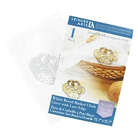 Leisure Arts® Bread & Wheat Cloth Cover Stamped Cross Stitch & Embroidery Kit