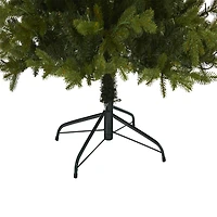 7ft. Pre-Lit Belgium Fir Artificial Christmas Tree, Clear LED Lights