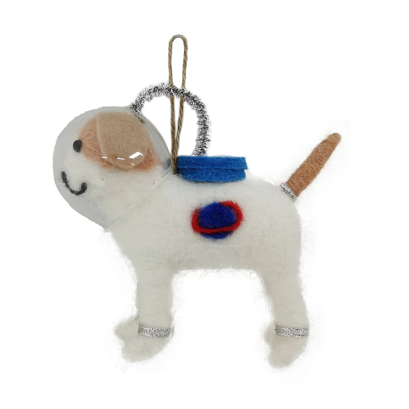 4.5" Space Dog Felt Ornament by Ashland®