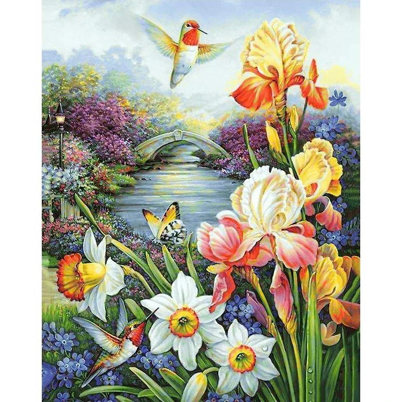 Crafting Spark Hummingbird Diamond Painting Kit