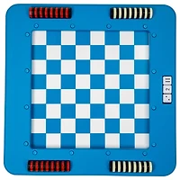 Swim Central 20" Floating Checkers & Backgammon Magnetic Swimming Pool Board Game Combo