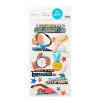 Intermediate Swimming Dimensional Stickers by Recollections™