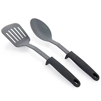 Oster 10-Piece Black and Gray Speckle Nonstick Aluminum Cookware Set