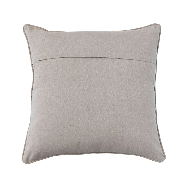 Hello Honey® Natural & Black Botanical Print Linen & Cotton Pillow Cover