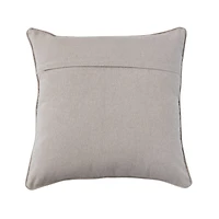 Hello Honey® Natural & Black Botanical Print Linen & Cotton Pillow Cover