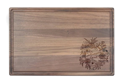 Choose Love 17" x 11" Walnut Cutting Board