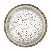 Hello Honey® 8oz. Gold Flecked Clear Drinking Glass