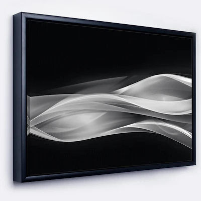 Designart - Glittering Silver Pattern