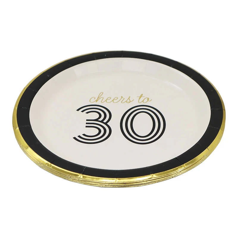 7" Cheers to Paper Dinner Plates