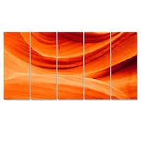 Designart - Antelope Canyon Orange Wall