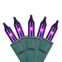 50ct. Purple Perm-O-Snap Mini String Lights