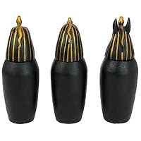 Design Toscano The Three Egyptian Canopic Jars of the Pharaoh's Tomb