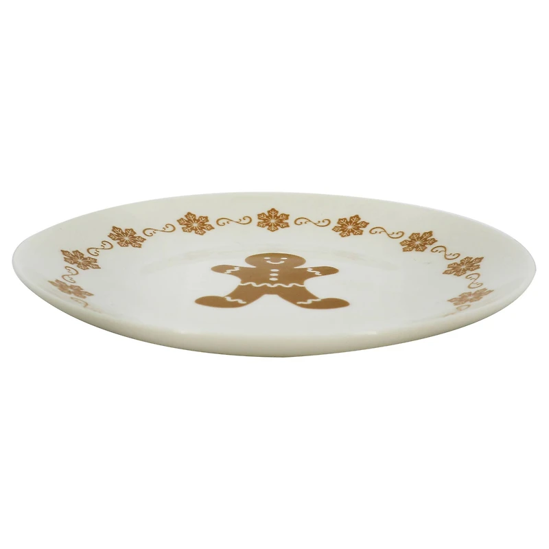 6" Gingerbread Man Ceramic Plate by Ashland®