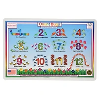 Tot Talk Count Bugs Placemat