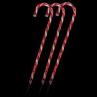 2ft. Red & White Lighted Candy Cane Christmas Light Set