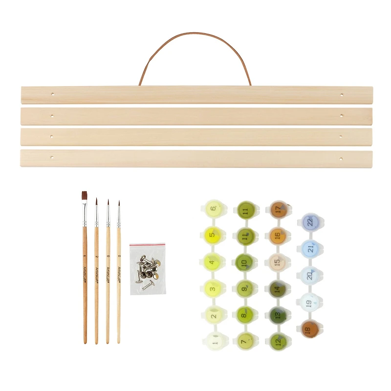 16" x 20" Tree on Hill Paint-by-Number Kit by Artist's Loft®