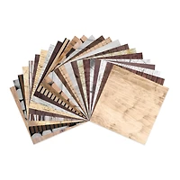 6" x 6" Wood Textures Paper Pad by Recollections™, 48 Sheets