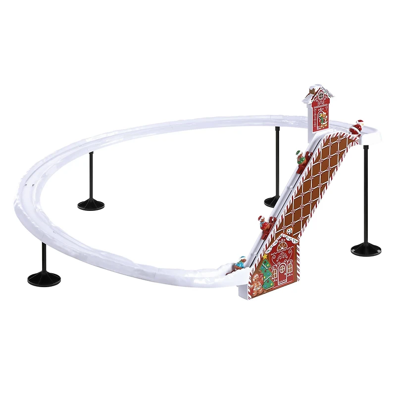 Mr. Christmas 47" Animated & Musical Gingerbread Ski Slope