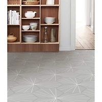 FloorPops Vers Peel & Stick Hexagon Floor Tiles