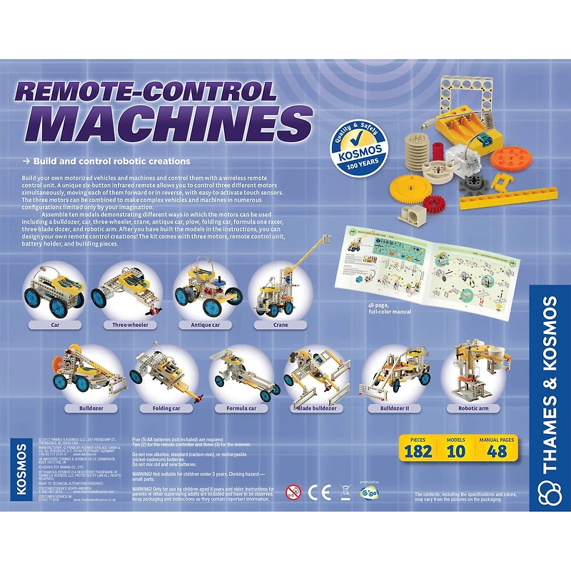 Thames & Kosmos Remote-Control Machines Experiment Kit