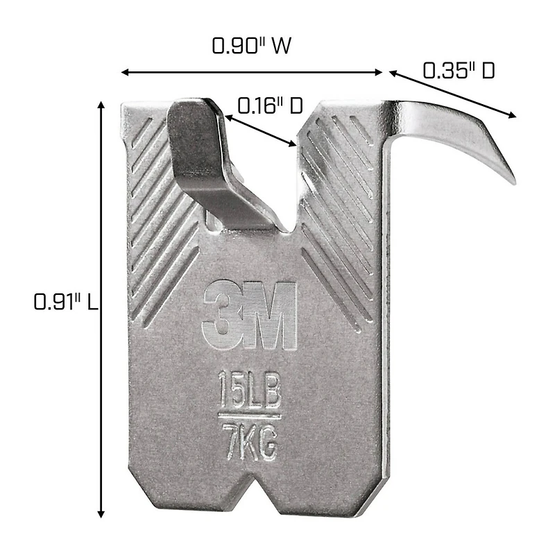 3M CLAW™ Drywall Picture Hangers Variety Pack