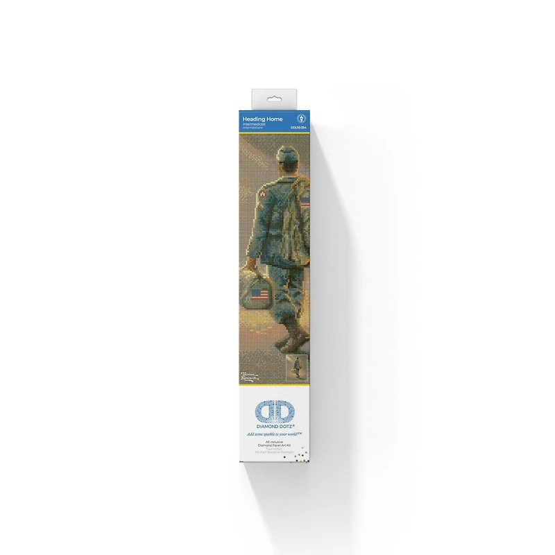 Diamond Dotz® Intermediate Level Thomas Kinkade Heading Home Diamond Painting Kit