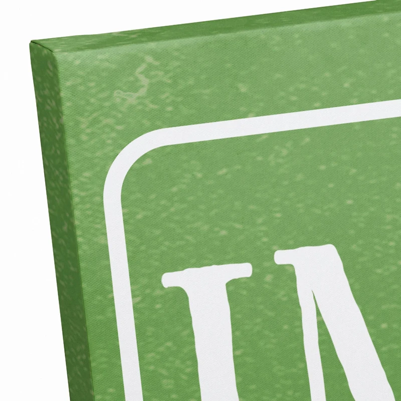 Imagination Avenue 36" x 12" Canvas Wall Art