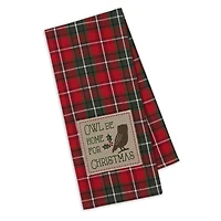 DII® Cabin Christmas Embroidered Dishtowel Set