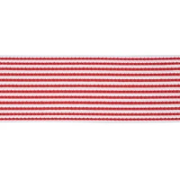 1.5" x 20ft. Red & White Vertical Stripes Ribbon by Celebrate It®